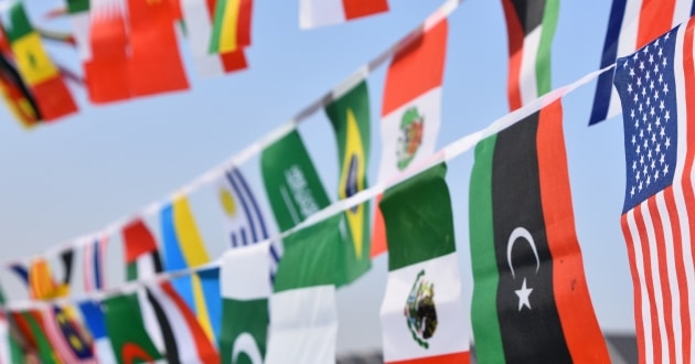 Internationale Nachrichten auf Englisch