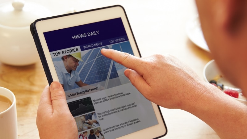 Nachrichten Apps für Android